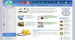 Desktop Screenshot of agroambiente.cl